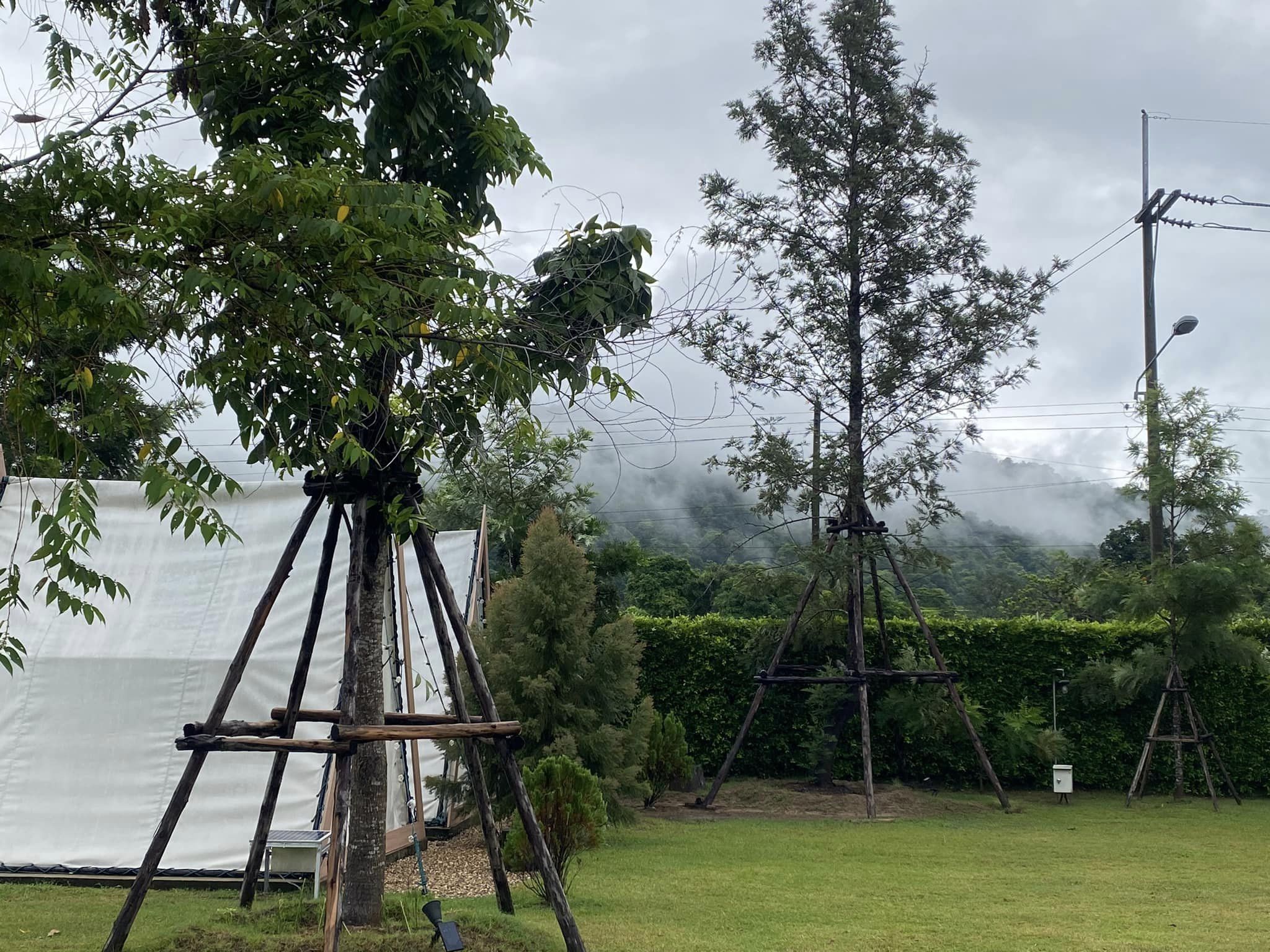 ภาพบบรยากาศภายนอกกระโจม 6 ถึง 7 - 1